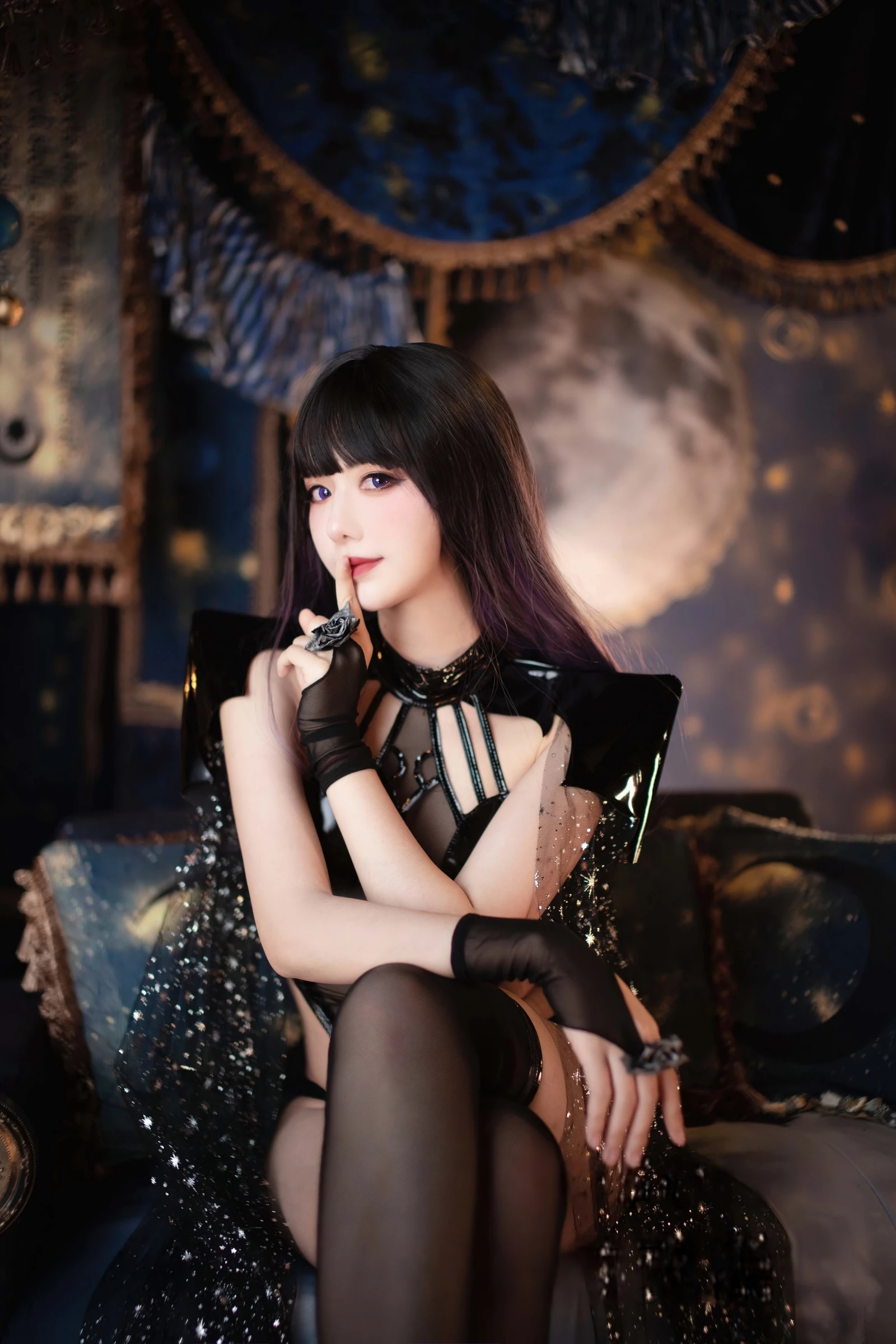 图片[2]-小鹿鹿 万圣节魅魔 13P-COS世界